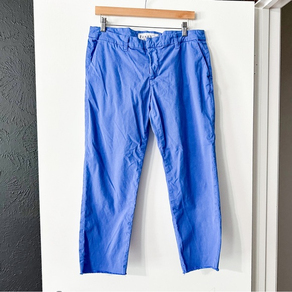 Frank & Eileen Wicklow Italian Chino Performance Twill Blue Size 12 - Picture 2 of 6